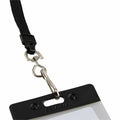 Baumgartens SICURIX Plastic Hook Breakaway Lanyard, Black, 12 / Pack, BAU65514