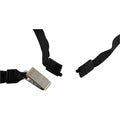 Baumgartens SICURIX Safety Breakaway Lanyard, Black, 12 / Pack, BAU65524