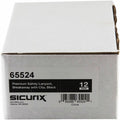 Baumgartens SICURIX Safety Breakaway Lanyard, Black, 12 / Pack, BAU65524