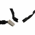Baumgartens SICURIX Safety Breakaway Lanyard, Black, 12 / Pack, BAU65524