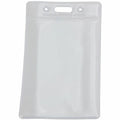 Baumgartens SICURIX Badge Holder, Clear, 50 / Pack, BAU67825