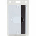 Baumgartens SICURIX Badge Holder, Clear, 25 / Pack, BAU68140