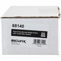 Baumgartens SICURIX Badge Holder, Clear, 25 / Pack, BAU68140
