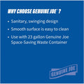 Genuine Joe Space-Saving Container Swing Lid, Gray, GJO02343