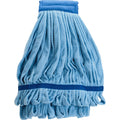 Genuine Joe Microfiber Wet Mophead Refill, Blue, GJO47538