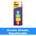 3M Post-it Tabs in On-the-Go Dispenser, Red, 1 Pack, MMM686ALYR1IN