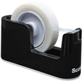 3M Scotch Plastic Tape Dispenser, Black, MMMC24
