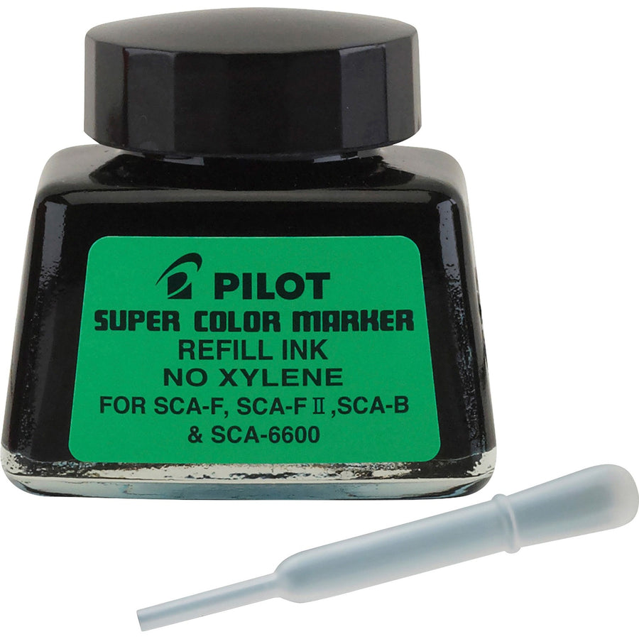 Pilot Super Color Marker Refill Ink, Black, Eco-friendly, PIL48500