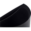 Safco Half Round Receptacle, Black, 12.50 gal, SAF9940BL