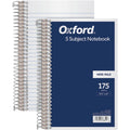 TOPS 5 Subject Wirebound Notebook, 6" x 9 1/2", TOP63859
