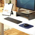 Fellowes Microban Mouse Pad, Blue, FEL5933801