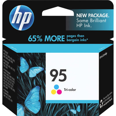 HP 95 ) Original Inkjet Ink Cartridge - Color -, 4EA/BX 6BX/CT 132CT/PL — view 1