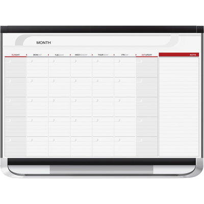 ACCO Quartet Prestige 2 Magnetic Monthly Calendar Board, White, QRTCP32P2