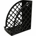 Deflecto Sustainable Office Magazine File, Black, DEF34904