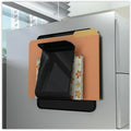 Deflecto Stand-Tall Wall File, Black, DEF65504H