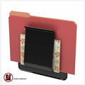 Deflecto Stand-Tall Wall File, Black, DEF65504H