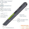 Slice Cutter Auto-Retractable, SLI10512