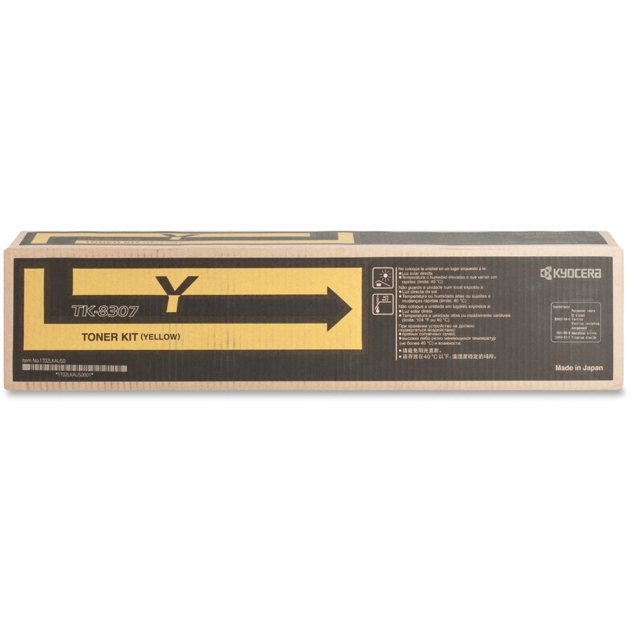 Kyocera 3050/3550 Toner Cartridge, KYOTK8307Y