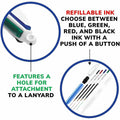 BIC 4-Color Retractable Pen, 1 Pack, BICMMXP11C