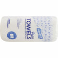 Genuine Joe Kitchen Roll Flexible Size Towels, White, 24 / Carton, GJO24081