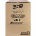 Genuine Joe Kitchen Roll Flexible Size Towels, White, 24 / Carton, GJO24081
