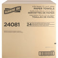 Genuine Joe Kitchen Roll Flexible Size Towels, White, 24 / Carton, GJO24081
