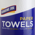 Genuine Joe Kitchen Roll Flexible Size Towels, White, 24 / Carton, GJO24081