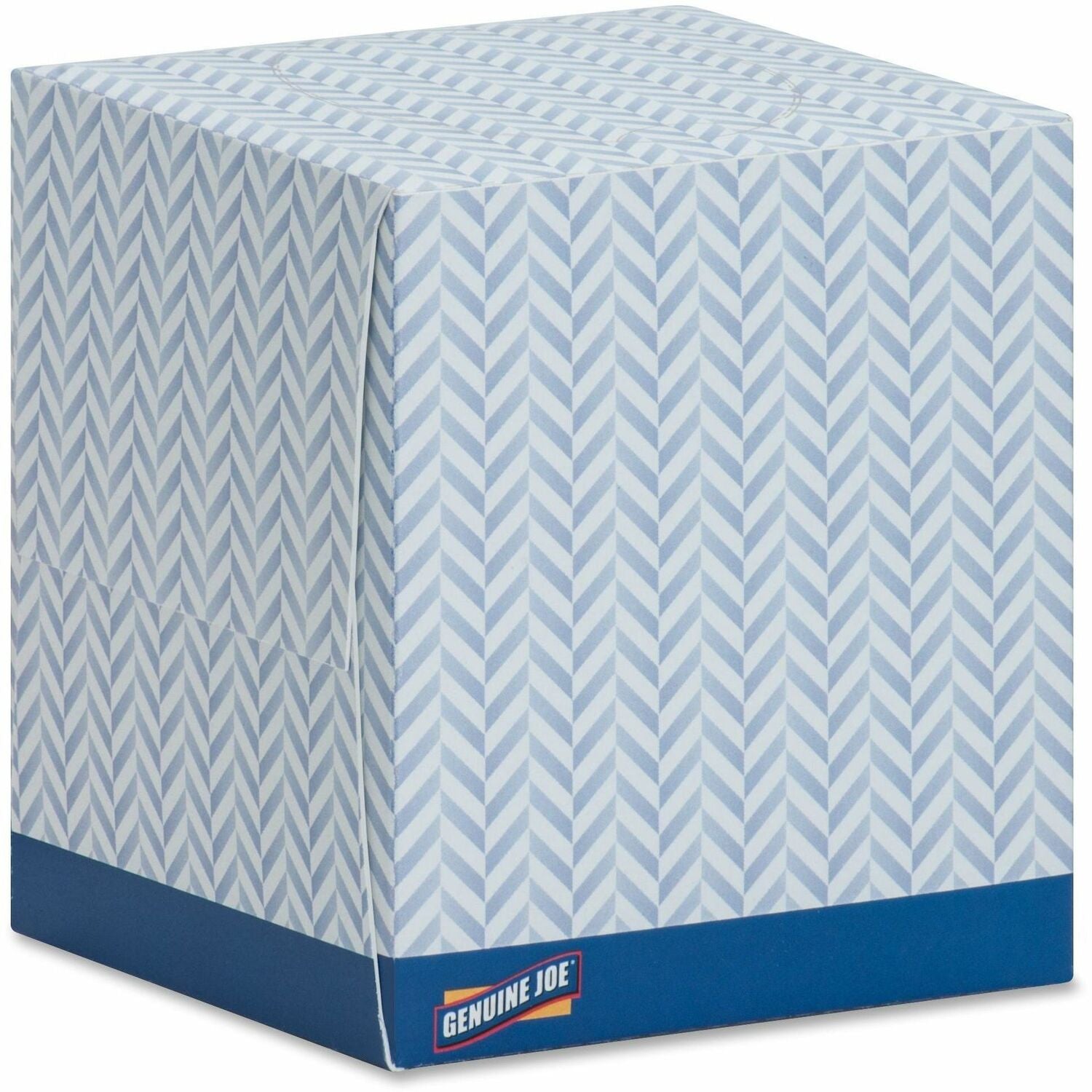 Genuine Joe Cube Box Facial Tissue, 1 Carton