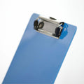 Officemate Low-profile Clip Plastic Clipboard, Blue, 8 1/2" Width x 11" Length, OIC83048
