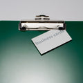 Officemate Low-profile Clip Plastic Clipboard, Green, 8 1/2" Width x 11" Length, OIC83063