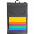 Smead Cascading Wall Organizer, Gray, SMD92060