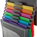 Smead Cascading Wall Organizer, Gray, SMD92060