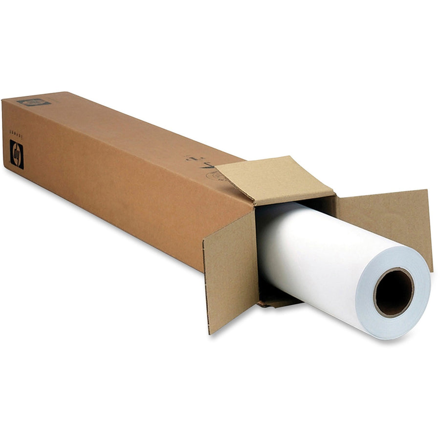 HP Universal Gloss Photo Paper, 42.016" x 100.062 ft, Polyethylene, 1 Roll, HEWQ1428B