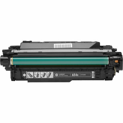 HP 654X (CF330X) Original High Yield Laser Toner Cartridge - Single Pack - Black -, HEWCF330X