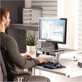 Fellowes Office Suites Monitor Riser, Silver, FEL8031101