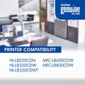Brother TN336C Original High Yield Laser Toner Cartridge - Cyan -, BRTTN336C