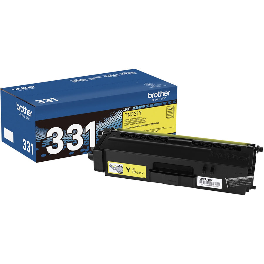 Brother Original Laser Toner Cartridge - Yellow -, /BX 4BX/CT — view 1