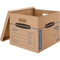 Fellowes Bankers Box SmoothMove Classic Moving Boxes, Medium, Kraft, 8 / Carton, FEL7717201