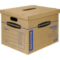Fellowes Bankers Box SmoothMove Classic Moving Boxes, Medium, Kraft, 8 / Carton, FEL7717201