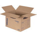 Fellowes Bankers Box SmoothMove Basic Moving Boxes, Black, 1 Carton, FEL7713801