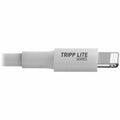 Eaton Tripp Lite series 3ft (1M) White USB Sync / Charge Cable with Lightning Connector, TRPM100003WH