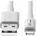 Eaton Tripp Lite series 3ft (1M) White USB Sync / Charge Cable with Lightning Connector, TRPM100003WH