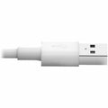 Eaton Tripp Lite series 3ft (1M) White USB Sync / Charge Cable with Lightning Connector, TRPM100003WH