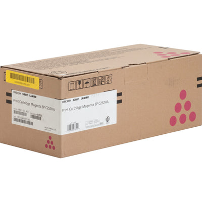 Ricoh Imaging SP C252HA Original Laser Toner Cartridge - Magenta -, RIC407655
