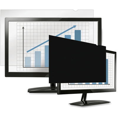 Fellowes PrivaScreen Blackout Privacy Filter Crystal Clear, Black, 4EA/CT 115CT/PL — view 1