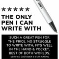 BIC Clic Stic Fashion Retractable Ball Point Pen, Black, 24 / Box, BICCSM241BLK