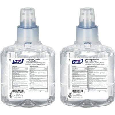 Gojo PURELL Hand Sanitizer Foam Refill, Clear, 2 / Carton, GOJ190402CT