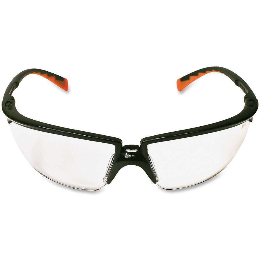 3M Privo Unisex Protective Eyewear, Standard, Orange, Nose Bridge, MMM122610000020