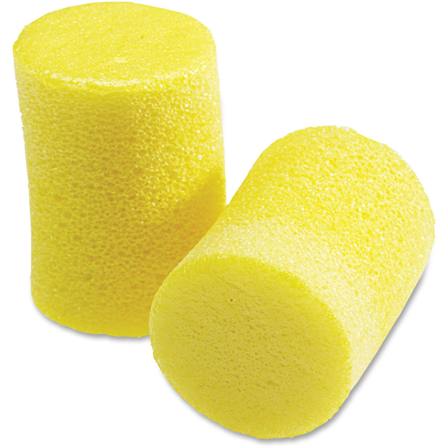 E-A-R Classic Uncorded Earplugs, Yellow, Moisture Resistant, 1 / Box, MMM3121201