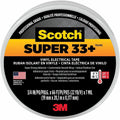 3M Scotch Super 33 Plus Vinyl Electrical Tape, Black, 10 / Carton, MMM6132BA10